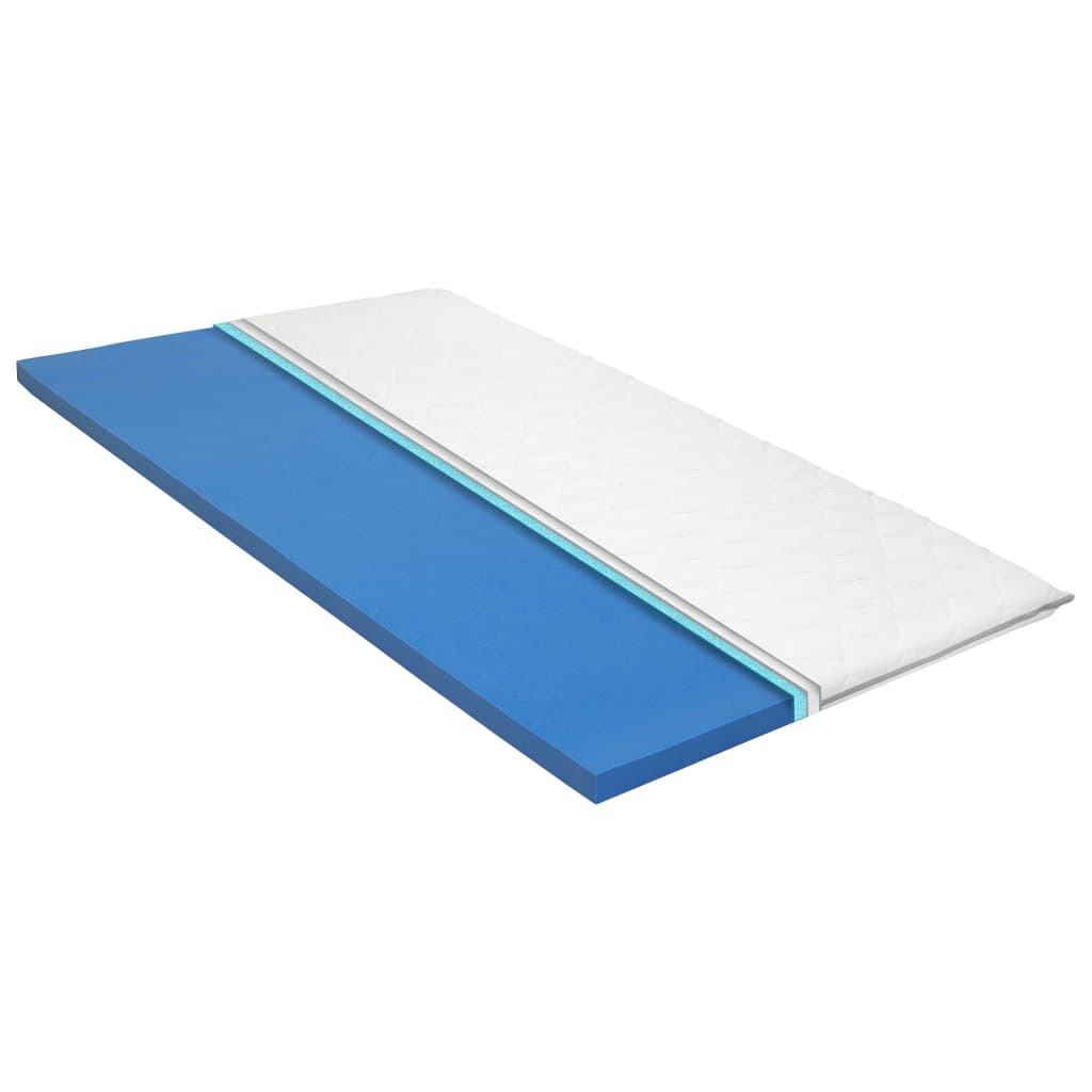 Mattress topper, 120x200 cm, body-conforming memory foam, 6 cm