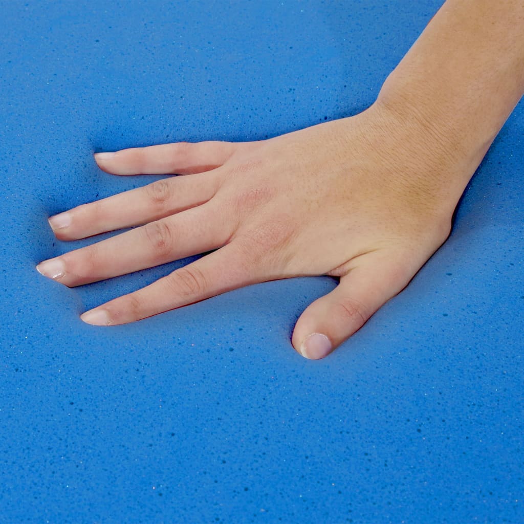 Mattress topper, 120x200 cm, body-conforming memory foam, 6 cm