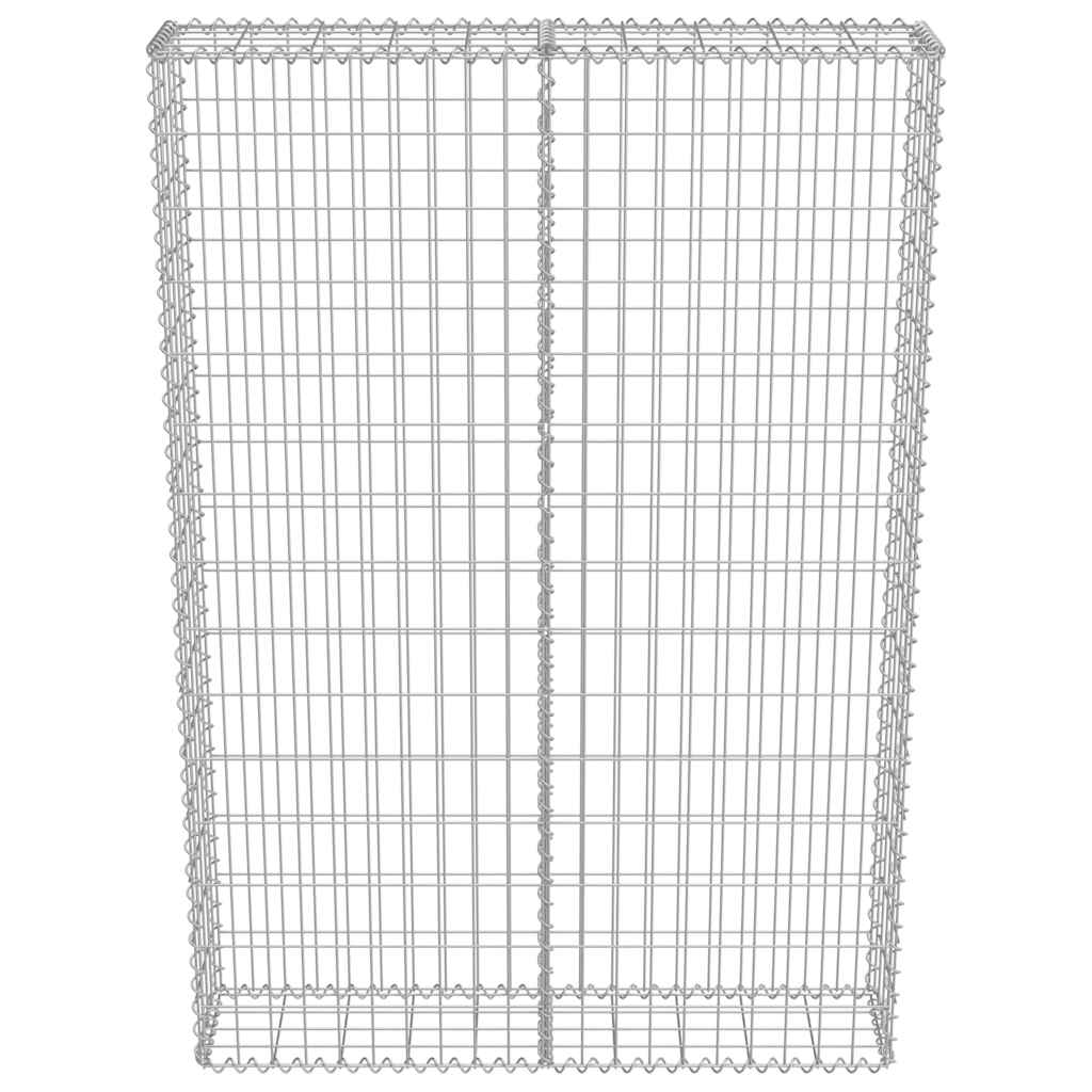 Gabiono siena su dang., galvanizuotas plienas, 100x20x150cm