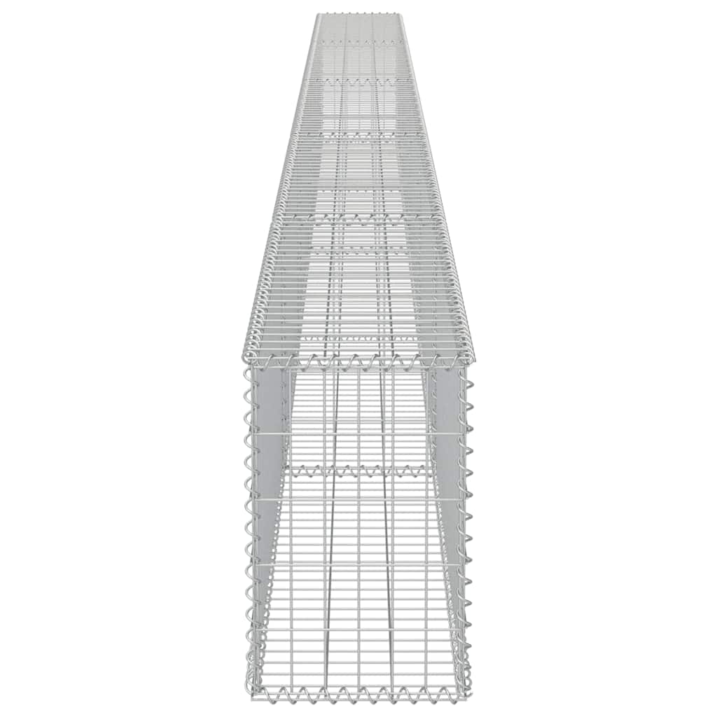 Gabiono siena su dang., galvanizuotas plienas, 600x30x50cm