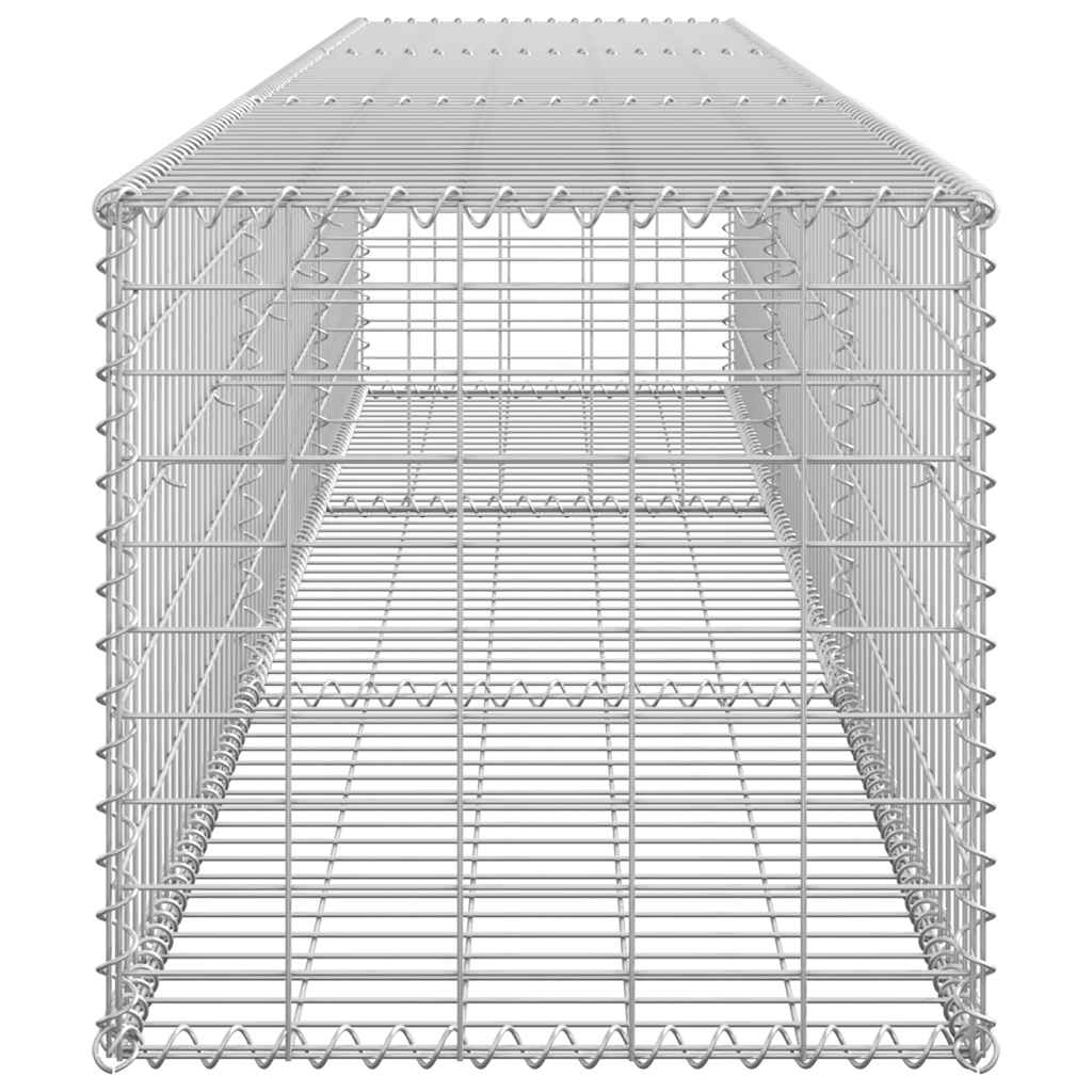 Gabiono siena su dang., galvanizuotas plienas, 300x50x50cm