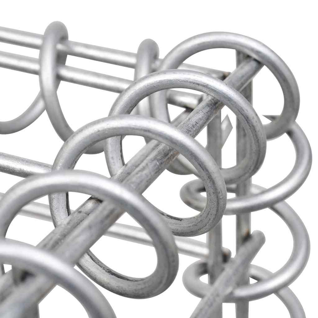 Gabiono siena su dang., galvanizuotas plienas, 300x50x50cm