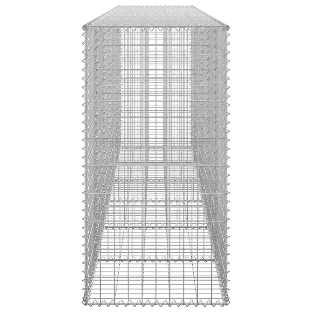Gabiono siena su dang., galvanizuotas plienas, 300x50x100cm