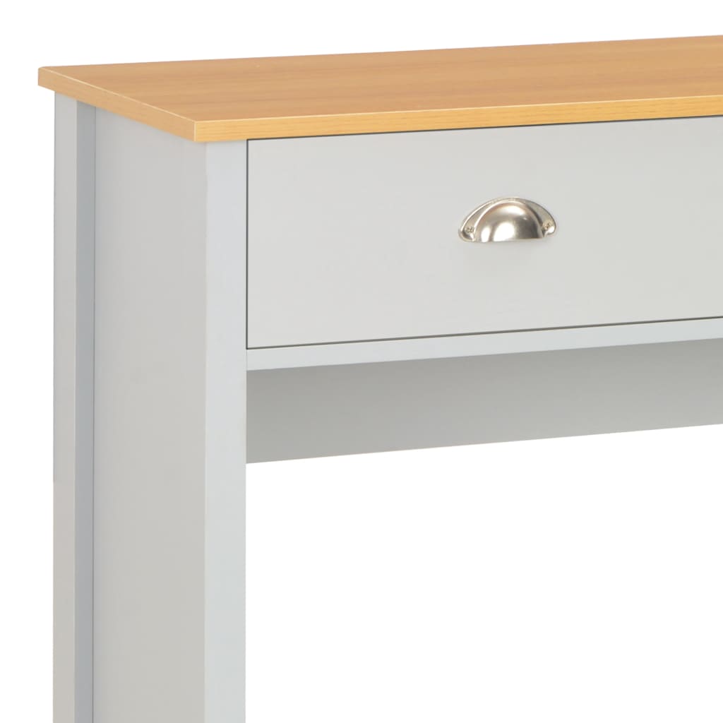 Konsolinis staliukas, pilkos spalvos, 97x35x76cm
