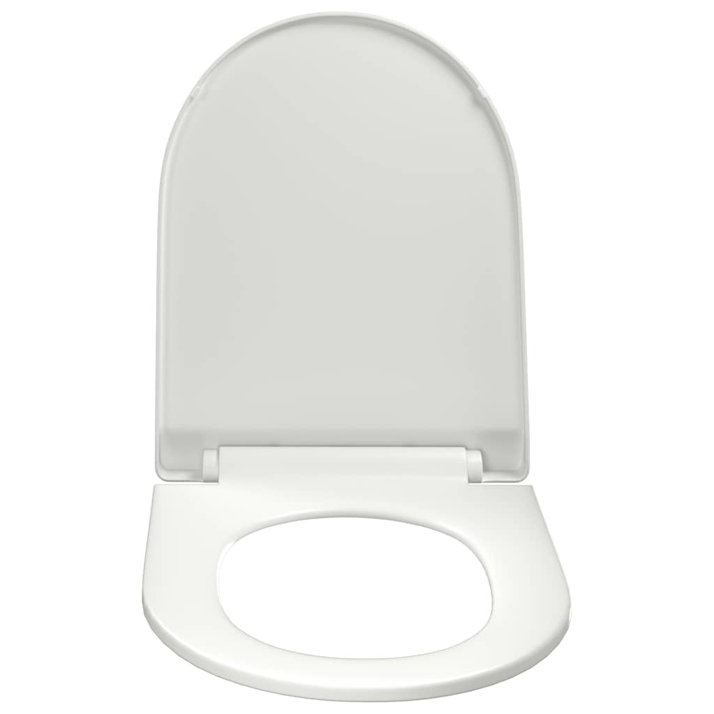Klozeto sėdynė su Soft-close mechanizmu, balta