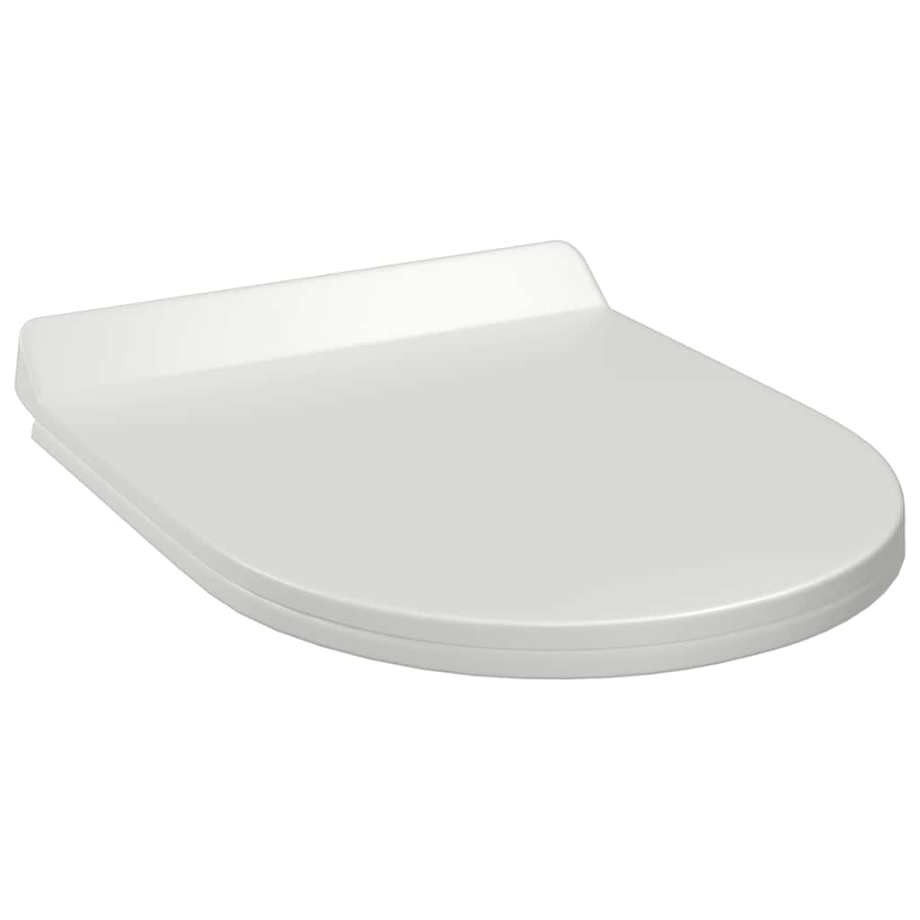 Klozeto sėdynė su Soft-close mechanizmu, balta