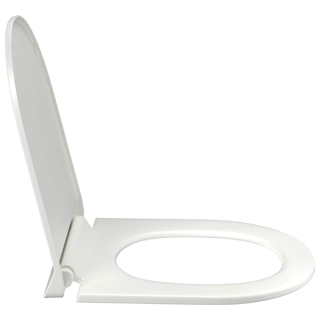 Klozeto sėdynė su Soft-close mechanizmu, balta