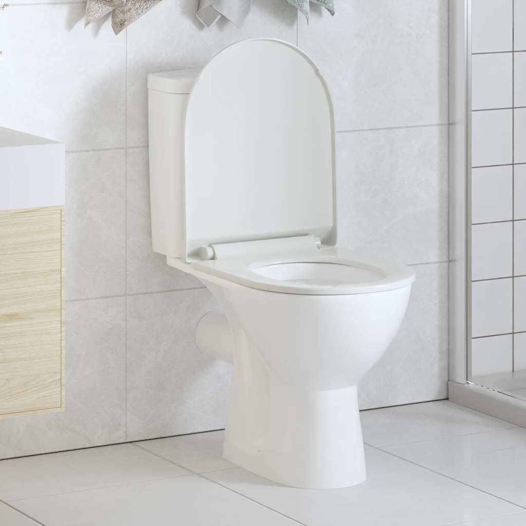 Klozeto sėdynė su Soft-close mechanizmu, balta