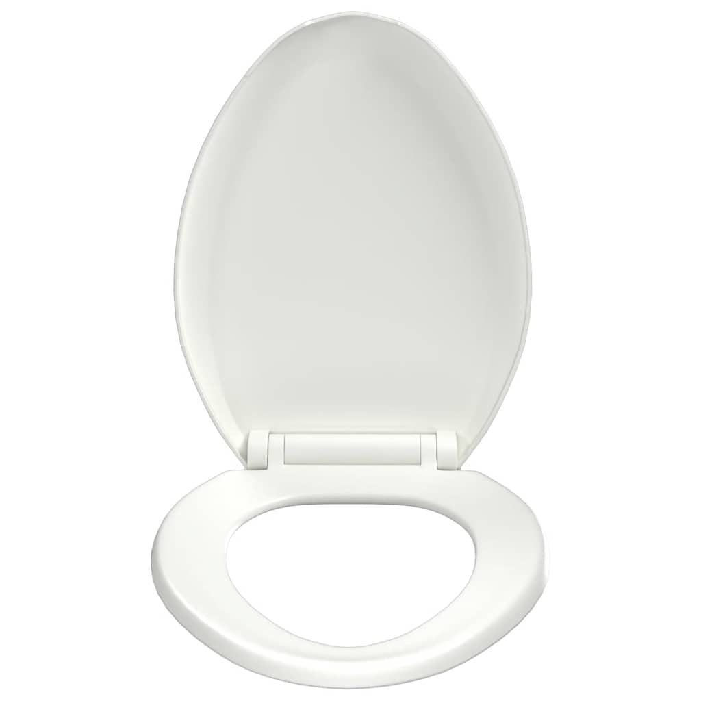 Klozeto sėdynė su Soft-close mechanizmu, balta