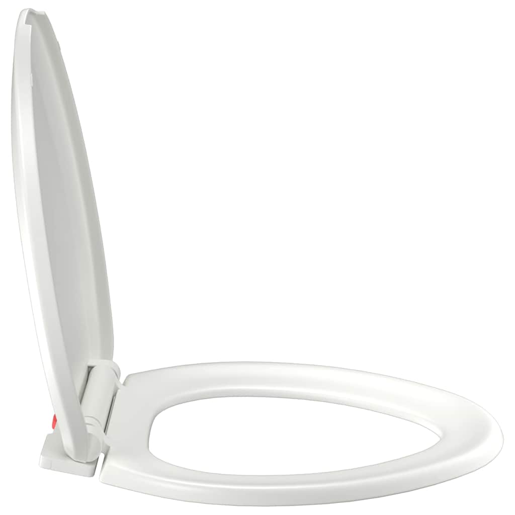 Klozeto sėdynė su Soft-close mechanizmu, balta