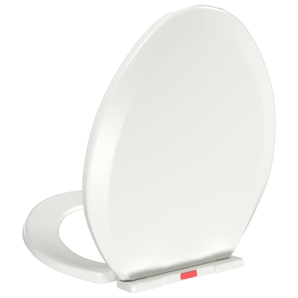 Klozeto sėdynė su Soft-close mechanizmu, balta