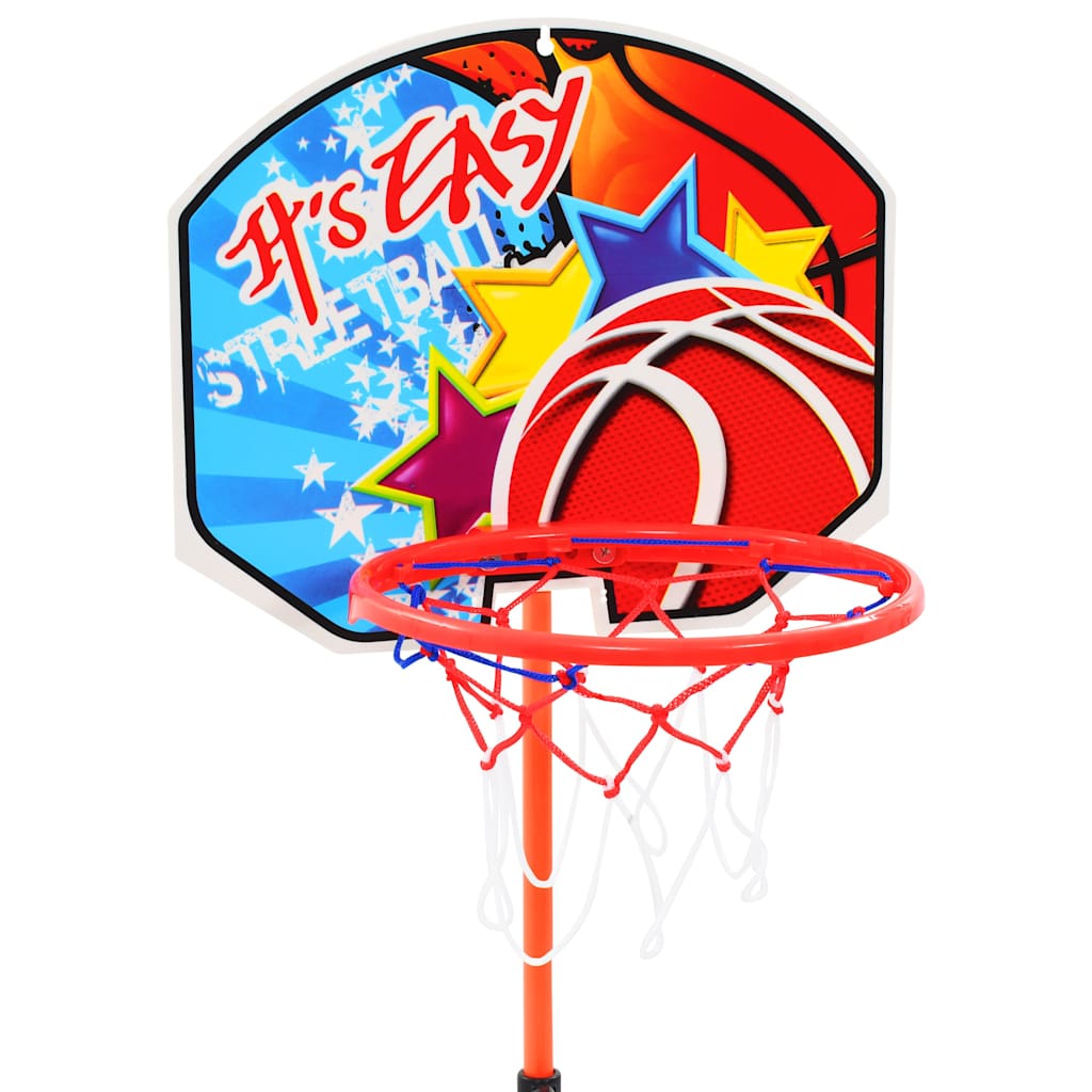 Bērnu basketbola groza un bumbas komplekts