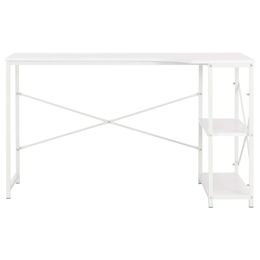 Computer desk, white, 120x72x70cm
