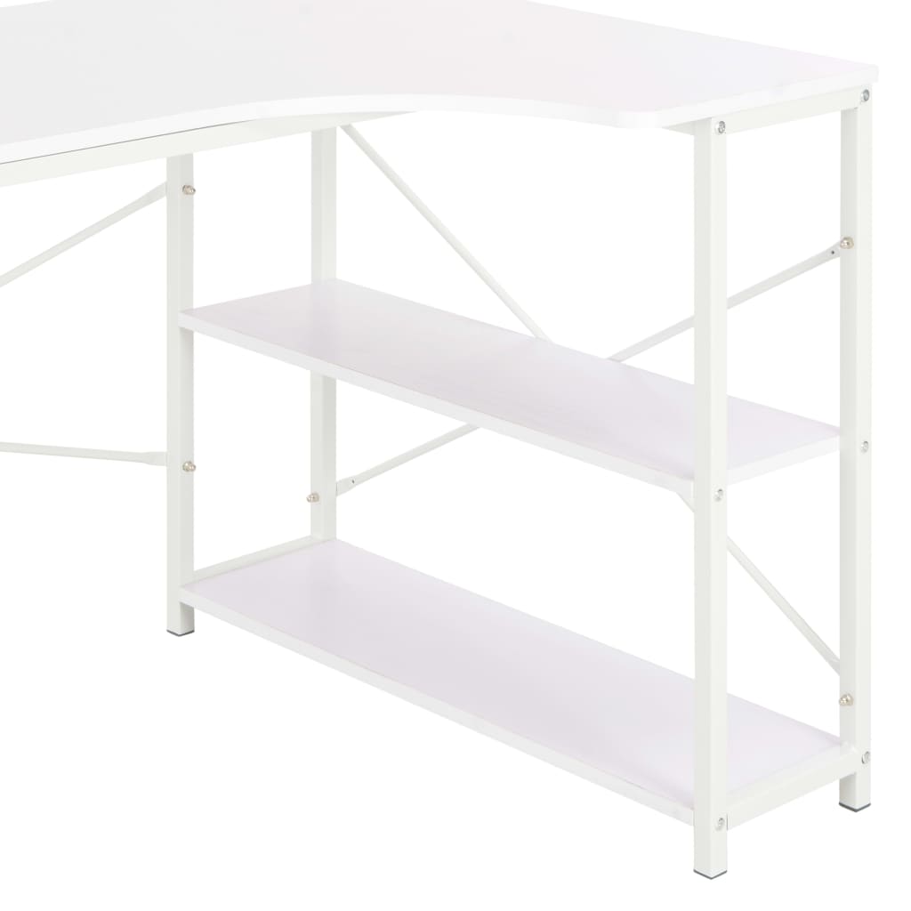 Computer desk, white, 120x72x70cm