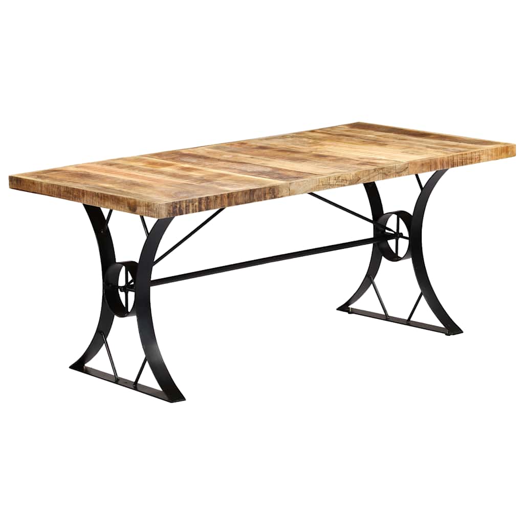 Valgomojo stalas, 180x90x76cm, mango medienos masyvas