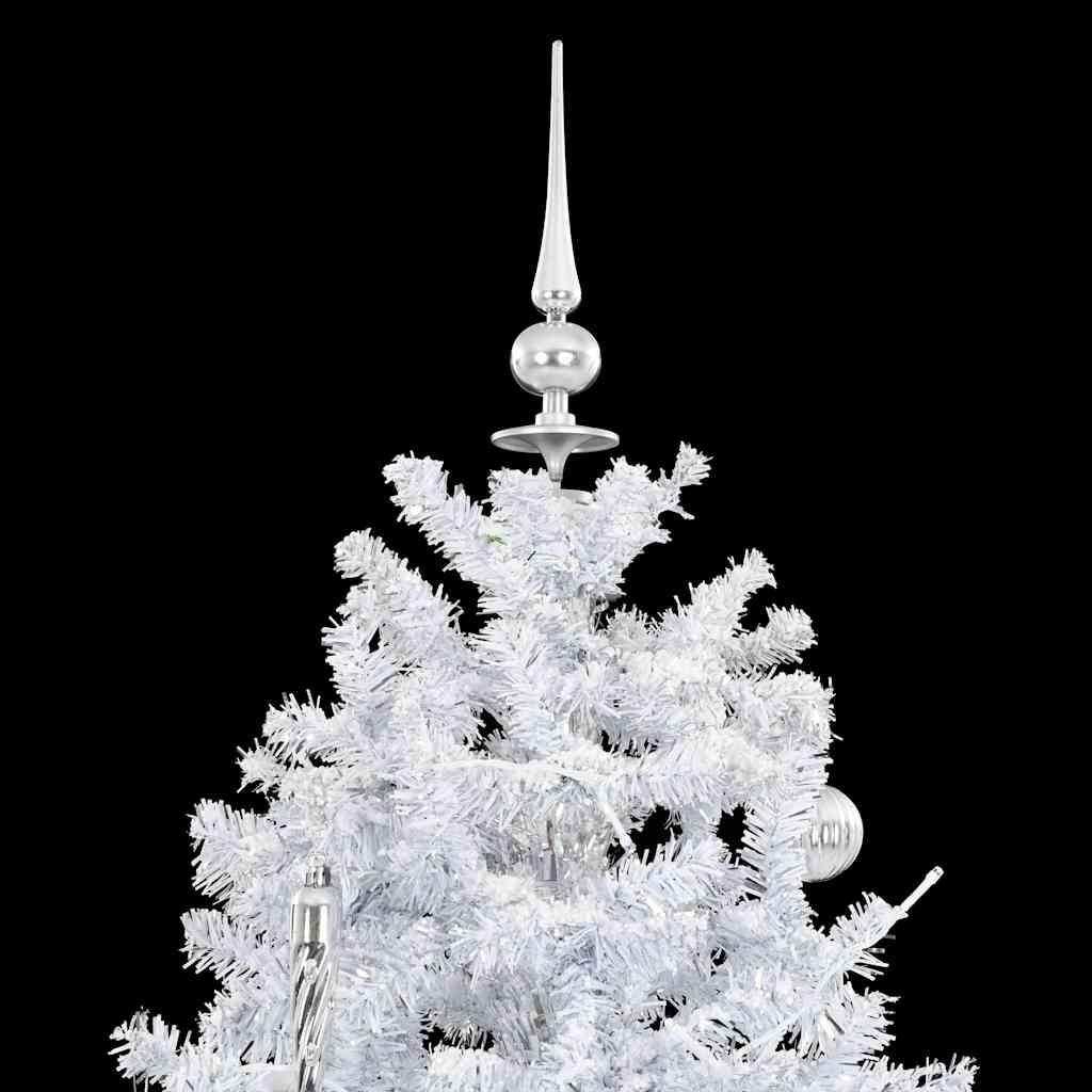 Kalėdų eglutė ARCTIC DREAM, su sniego fun. ir skėč. form. pagr., balta, 170cm.