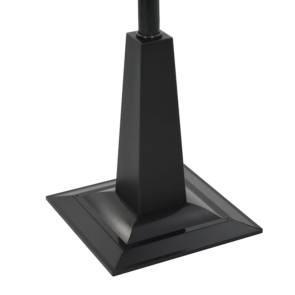 Kalėdinis gatvės šviestuvas su Kalėdų seneliu, 180 cm, LED
