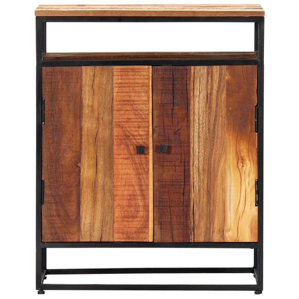 Sānu skapītis, 60x35x76cm, pārstrādāta koka masa un tērauds