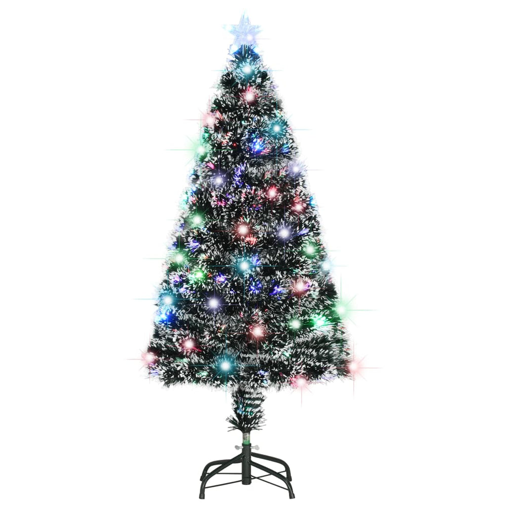 Pre-lit Christmas Tree with Stand and LED, 120cm, Fibre Optic