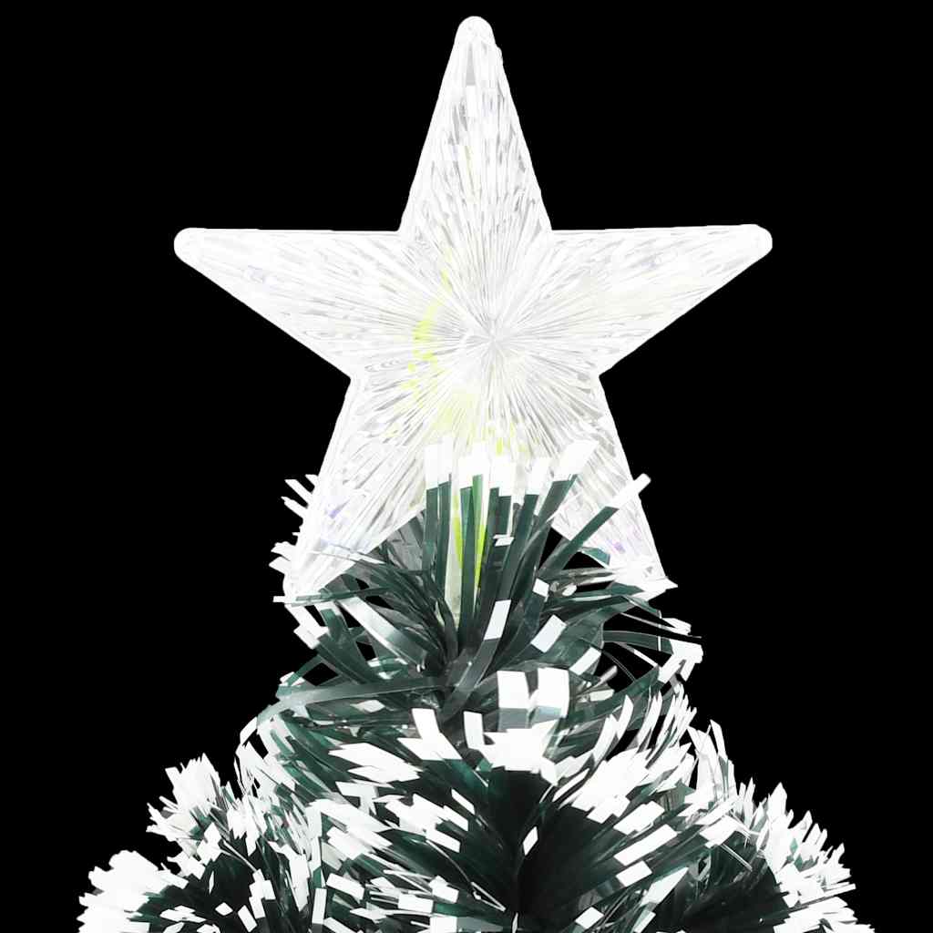 Pre-lit Christmas tree MEADOW SNOW, with stand and LED, 240cm., fibre optic