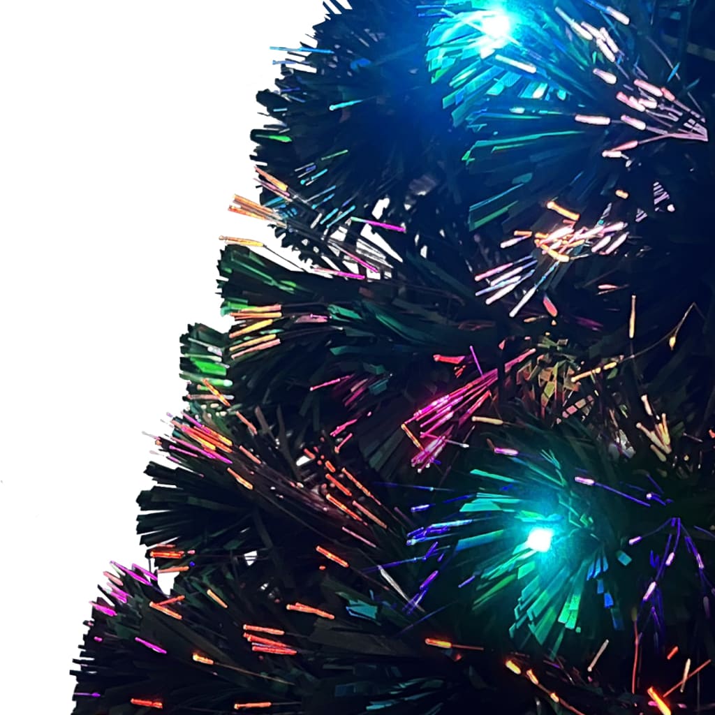 Apšviesta Kalėdų eglutė MEADOW SNOW, su stovu ir LED, 210cm., optinis pluoštas
