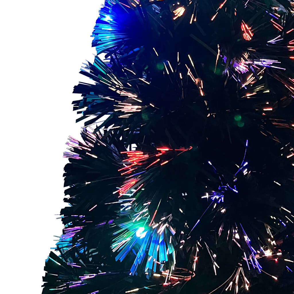 Šviečianti Kalėdų eglutė su stovu ir LED, 240cm, optinis pluoštas