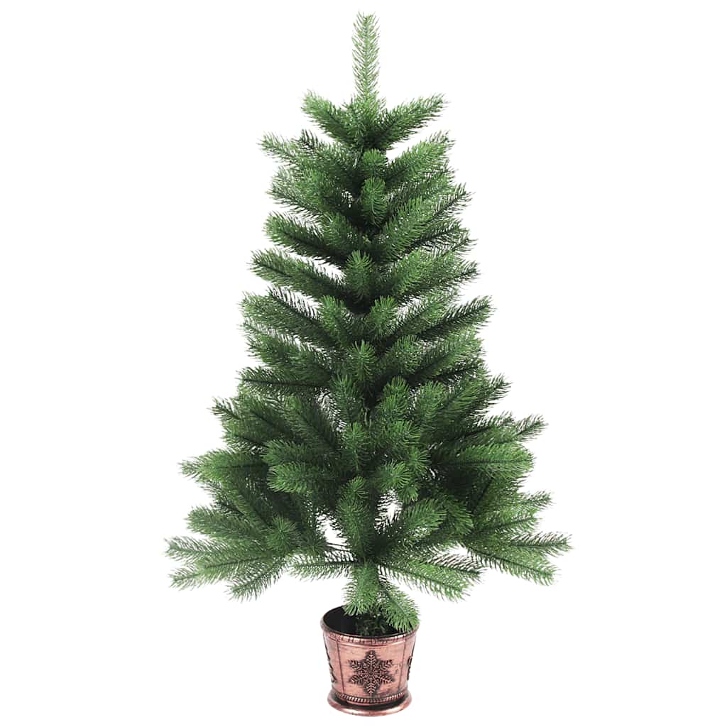 Mākslīgā Ziemassvētku eglīte, zaļa, 65cm, reālistiskas skujas