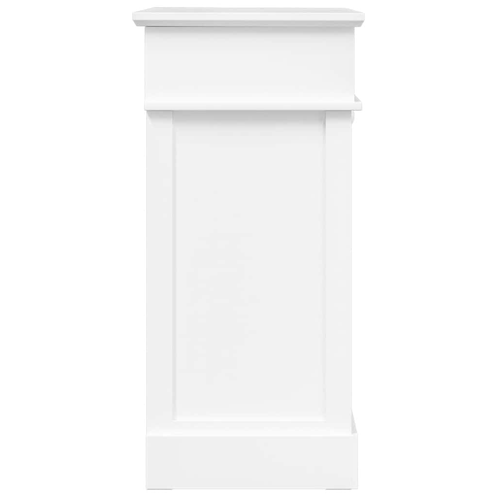 Spintelė batams, baltos sp., 50x28x58cm, paulovnijos mediena