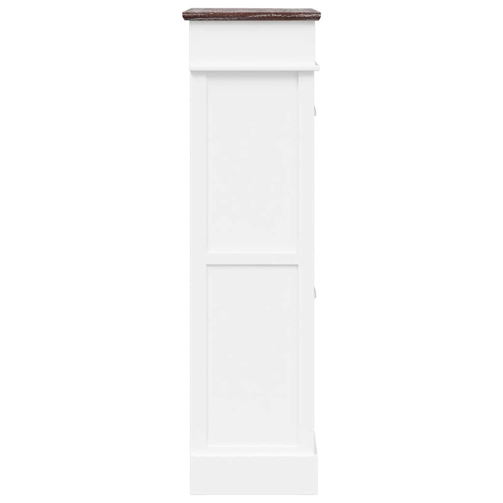 Apavu skapītis, brūns, 50x28x98cm, paulovnijas koks