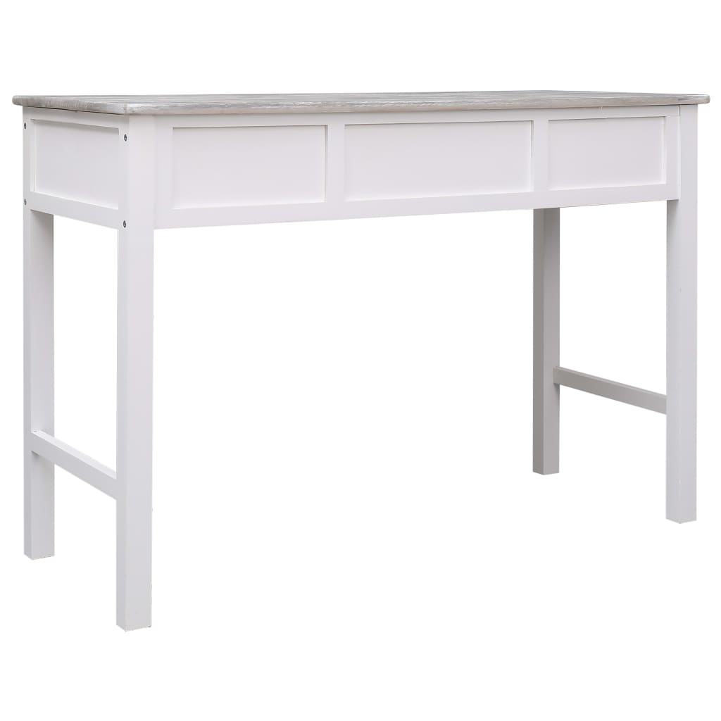 Desk, grey, 110x45x76 cm, wood