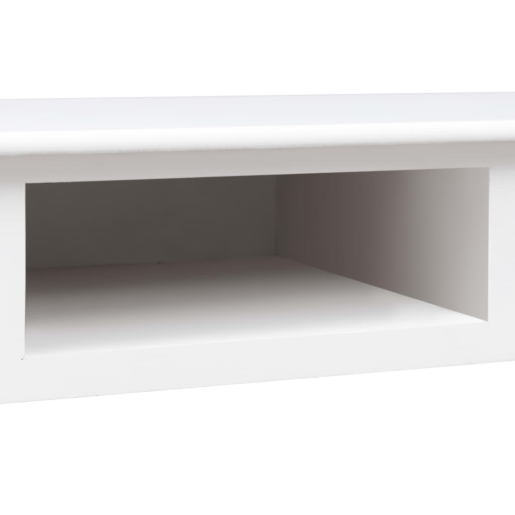 Rakstāmgalds, baltā krāsā, 110x45x76 cm, koks