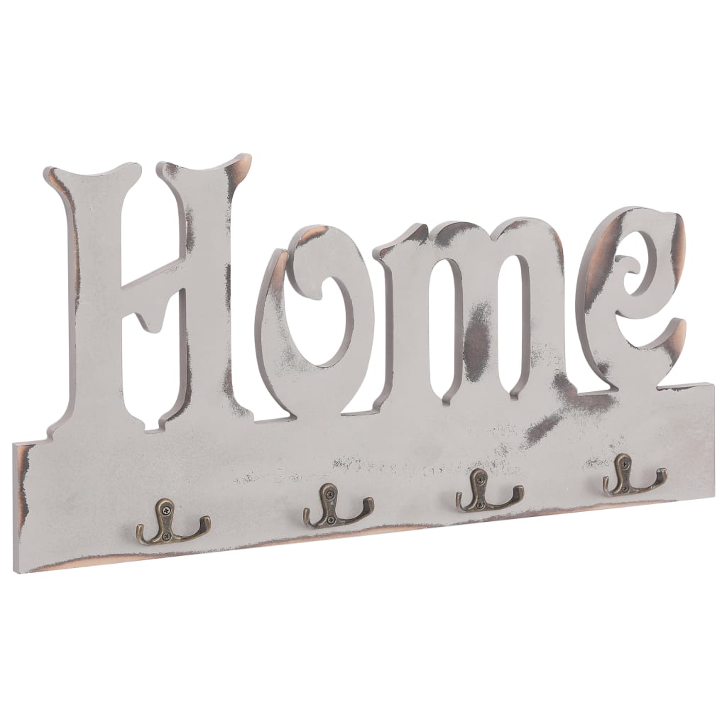Wall-mounted coat rack HOME, 50x23cm