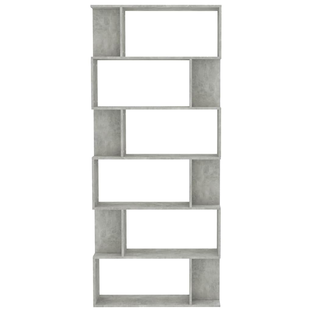 Spintelė/kambario pertvara, betono, 80x24x192cm, mediena