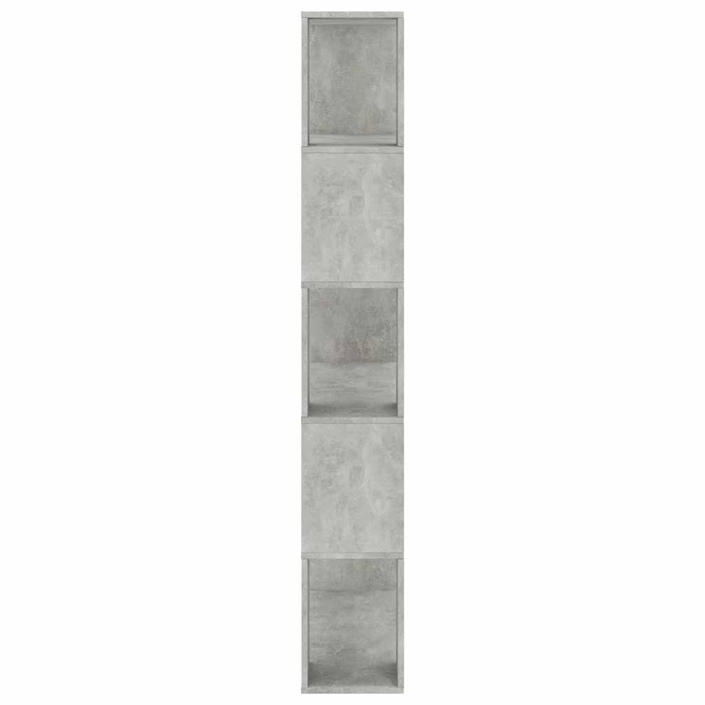 Skapis/istabas sadalītājs, betons, 80x24x159cm, koks
