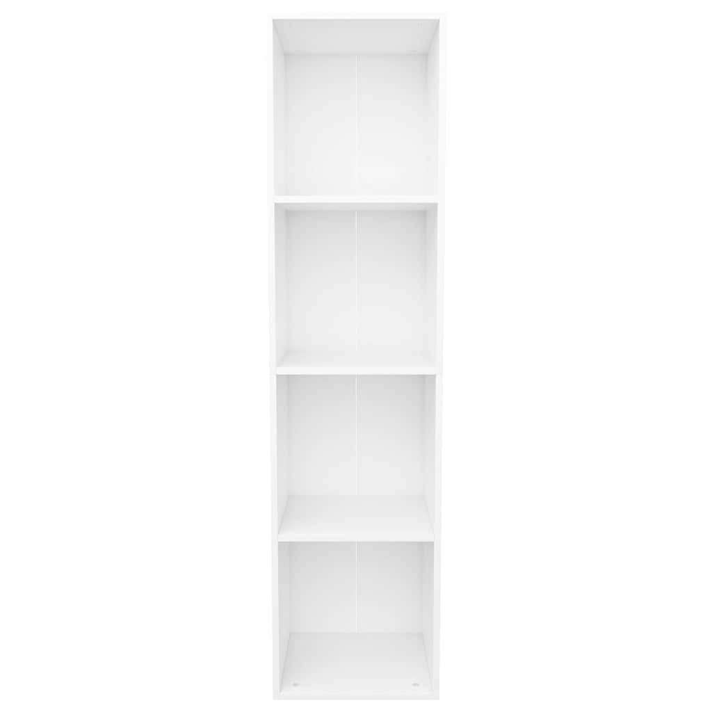 Bookcase/TV storage, white, 36x30x143cm, engineered wood