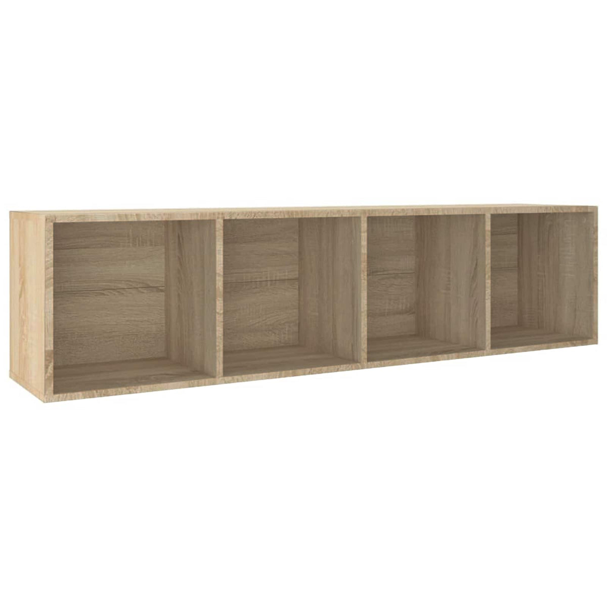 Grāmatu/TV plaukts, ozola, 36x30x143cm, apstrādāta koksne