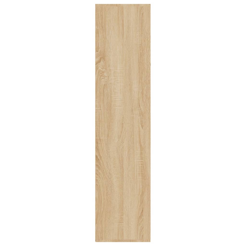 Grāmatu/sānu skapis, ozols, 66x30x130cm, apstrādāta koksne