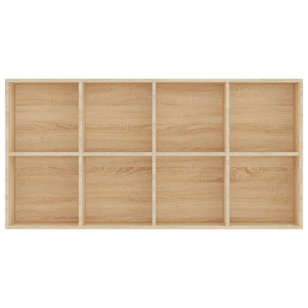 Grāmatu/sānu skapis, ozols, 66x30x130cm, apstrādāta koksne