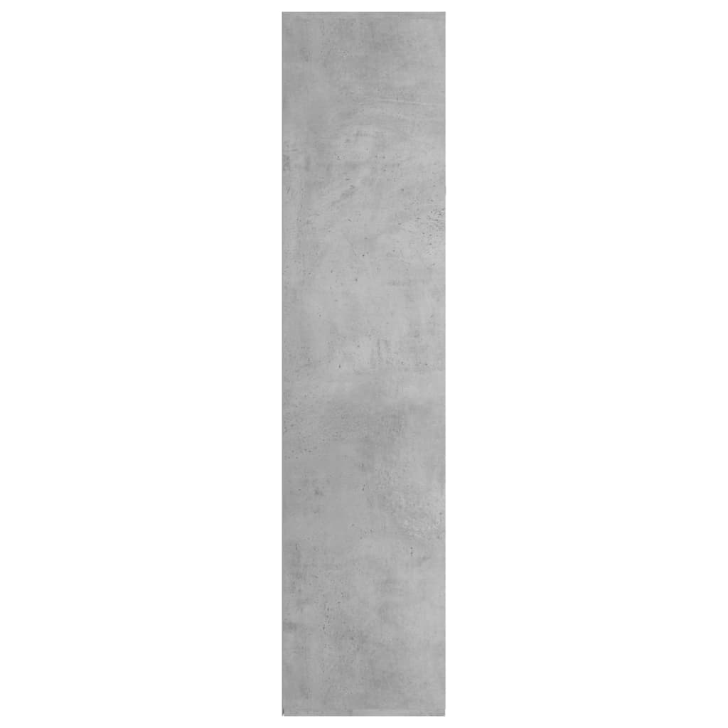 Knygų/šoninė spintelė, betono, 66x30x130cm, apdirbta mediena