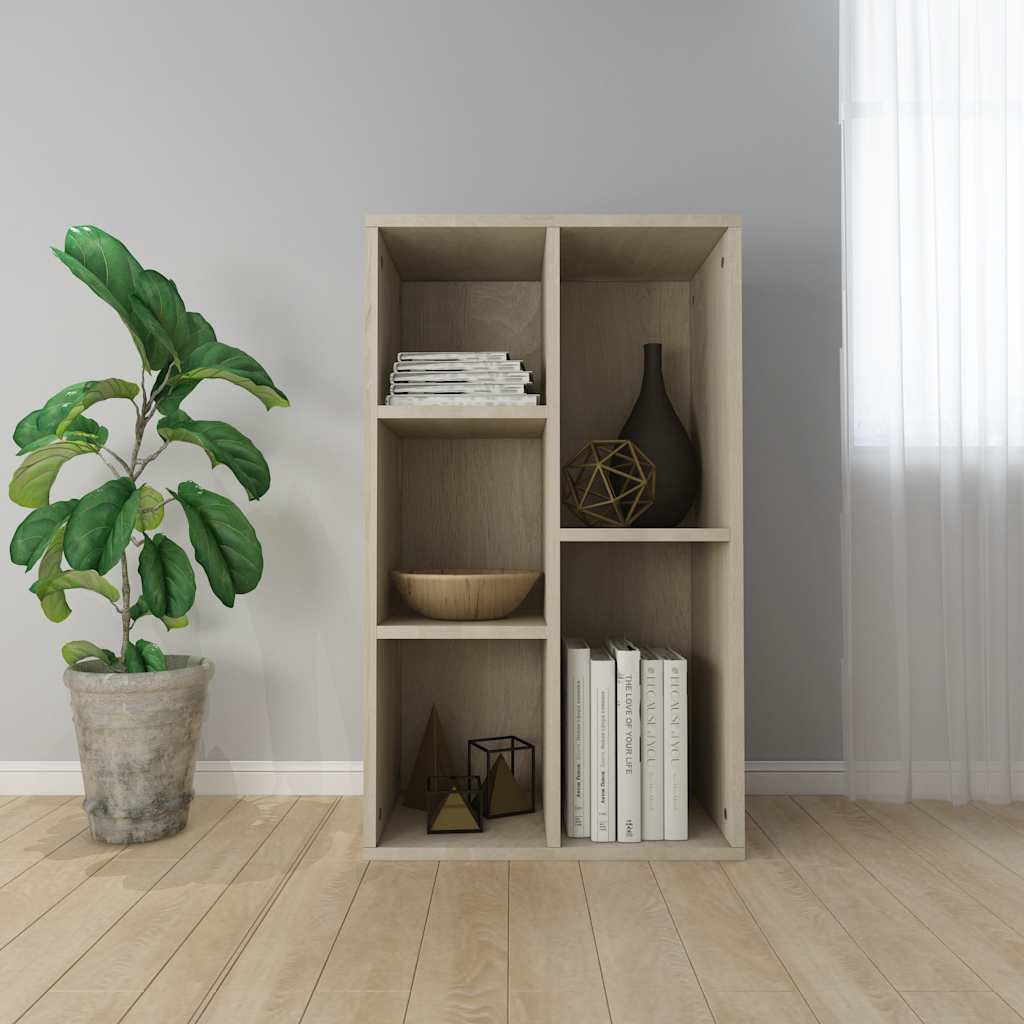 Knygų/šoninė spintelė, ąžuolo, 50x25x80cm, apdirbta mediena