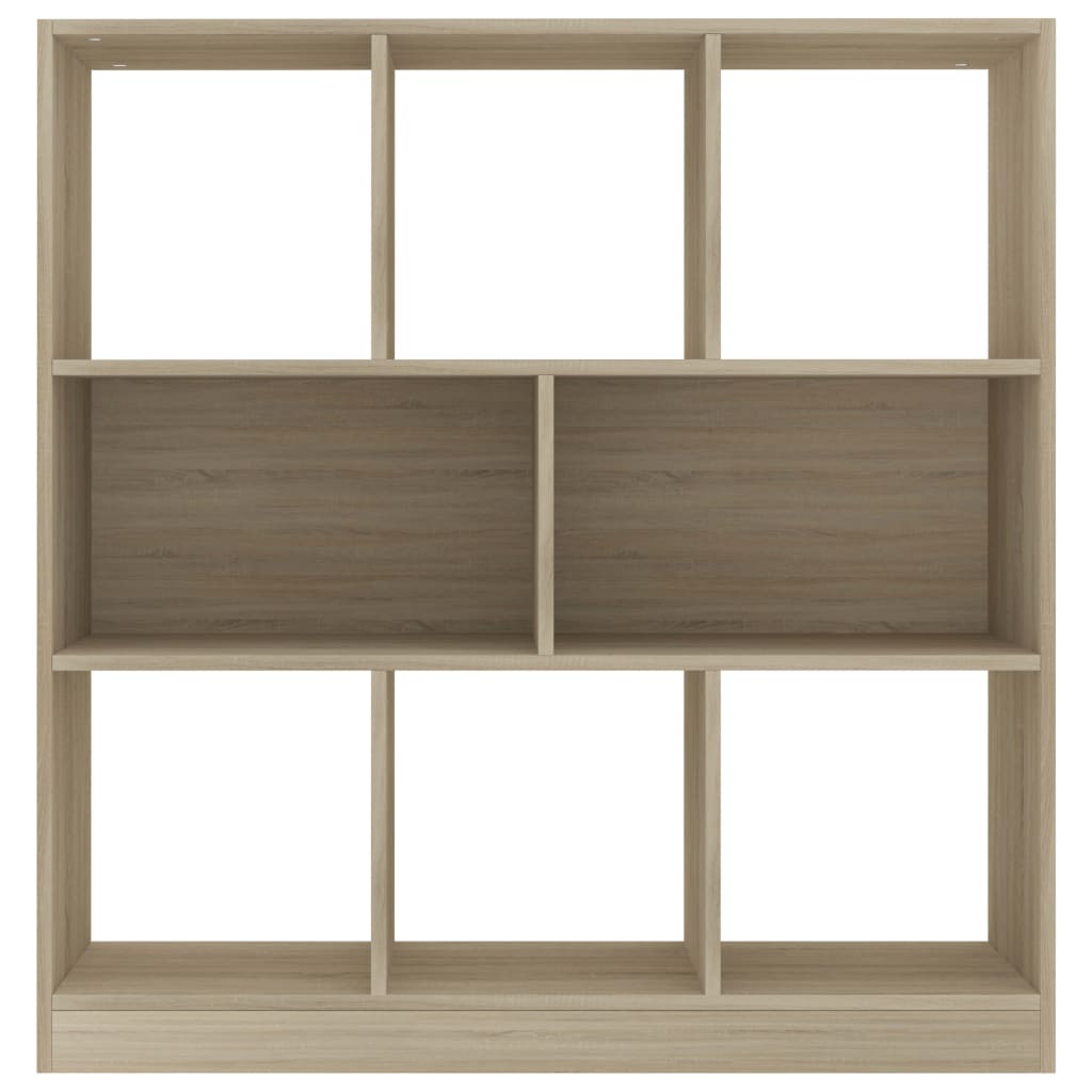 Bookshelf, oak, 97.5x29.5x100cm, treated wood