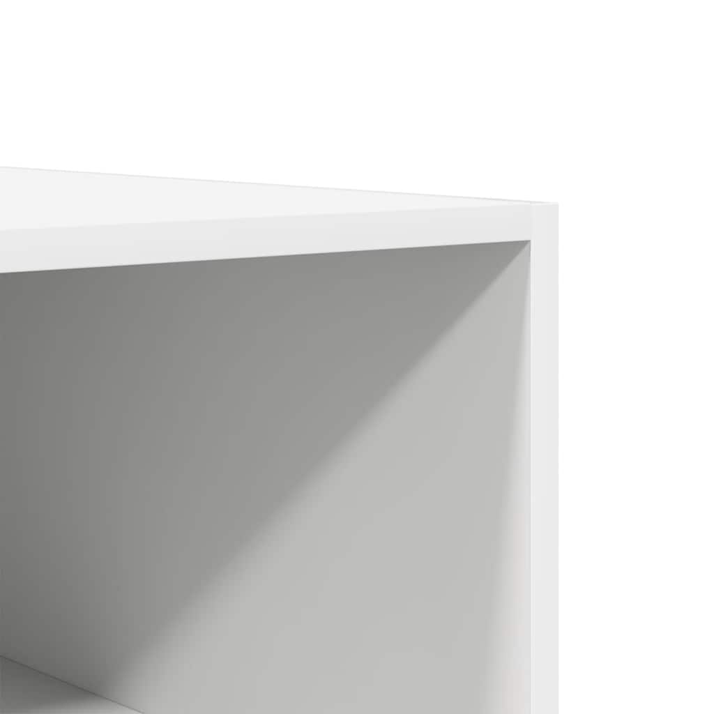 Drēbju skapis, balts, 100x50x200cm, apstrādāta koksne