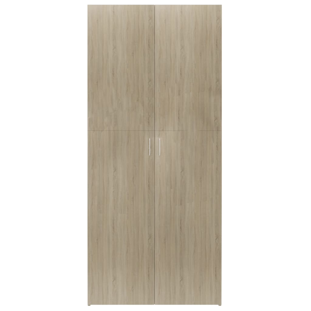 Spintelė batams, ąžuolo, 80x35,5x180cm, apdirbta mediena