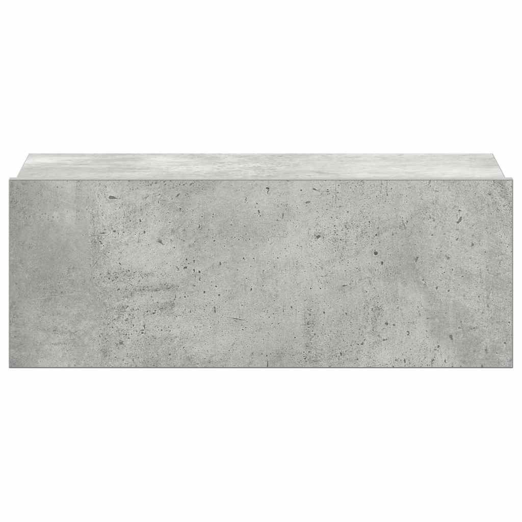 Naktiniai staliukai, 2vnt., betono, 40x30x15cm, mediena