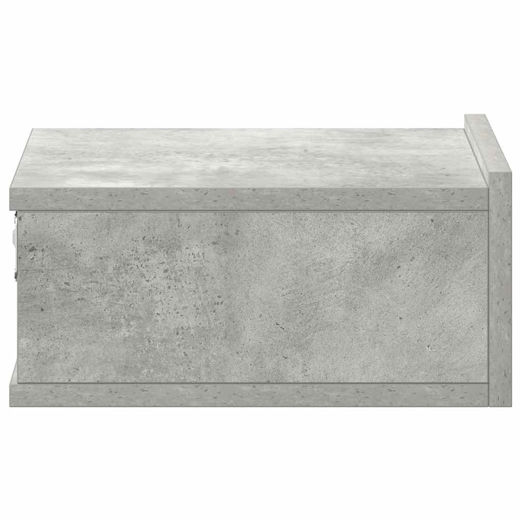 Naktiniai staliukai, 2vnt., betono, 40x30x15cm, mediena