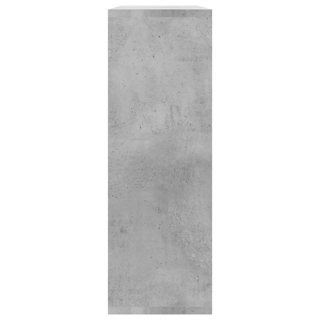 Sienas plaukti, betons, 104x20x58,5 cm, apstrādāta koksne