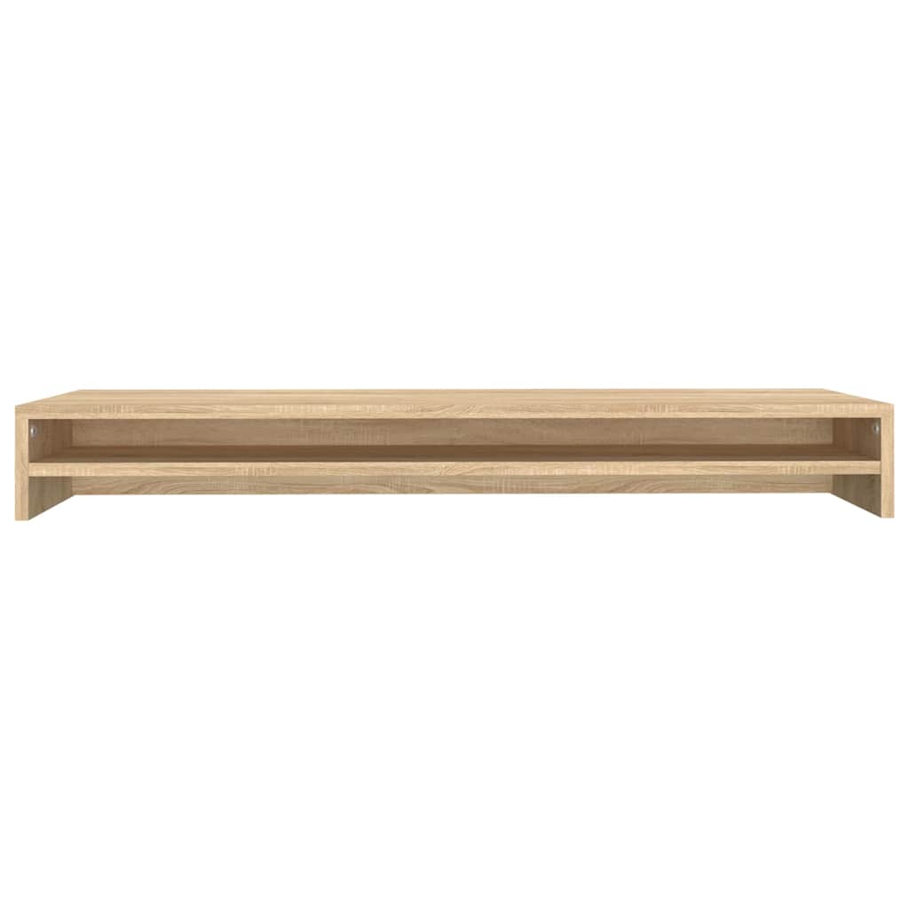 Monitor Stand, sonoma oak, 100x24x13cm engineered wood