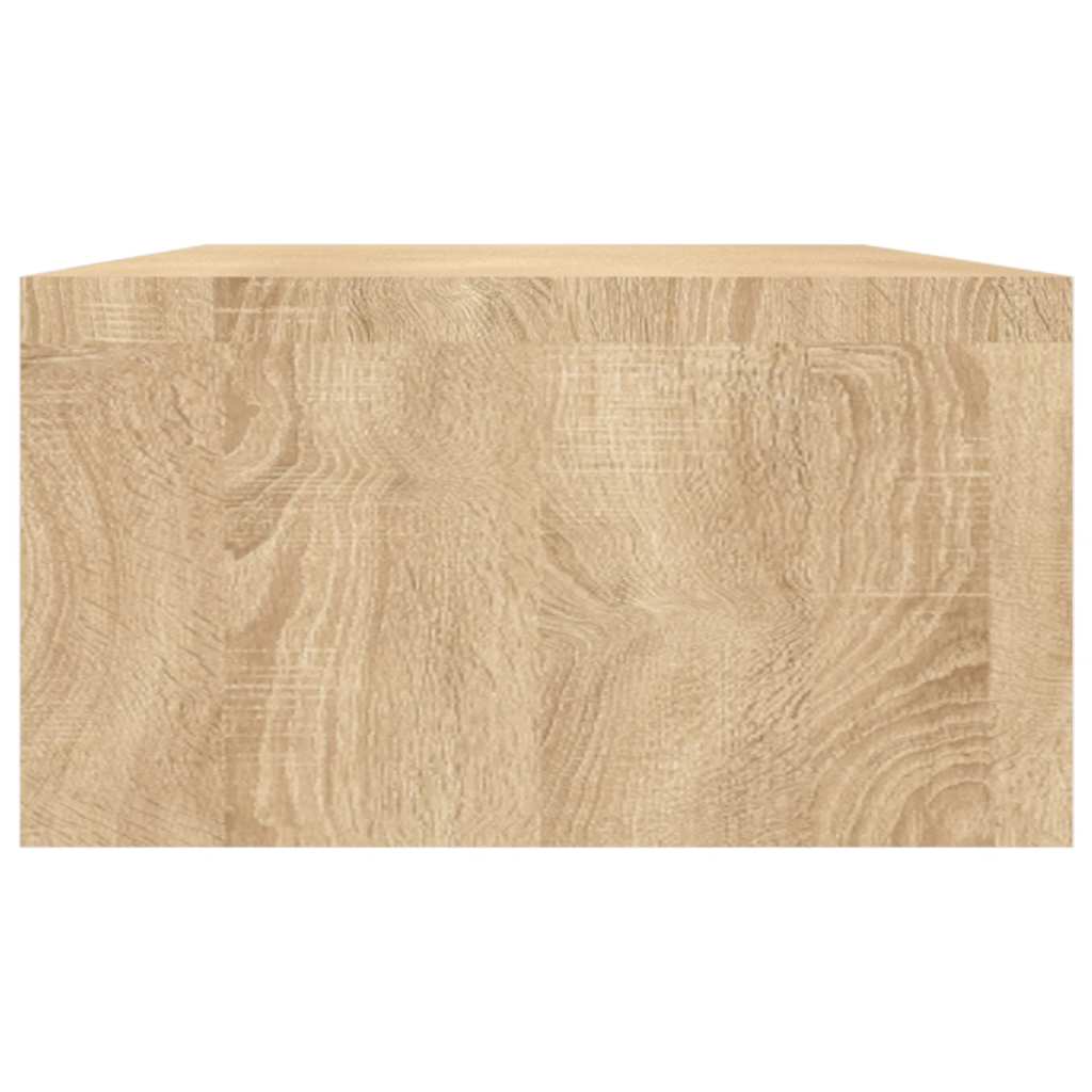 Monitor Stand, sonoma oak, 100x24x13cm engineered wood