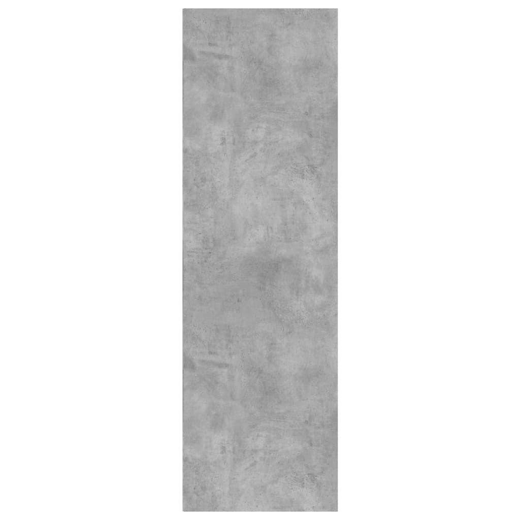 Book/side cabinet, concrete grey, 66x30x98 cm, chipboard