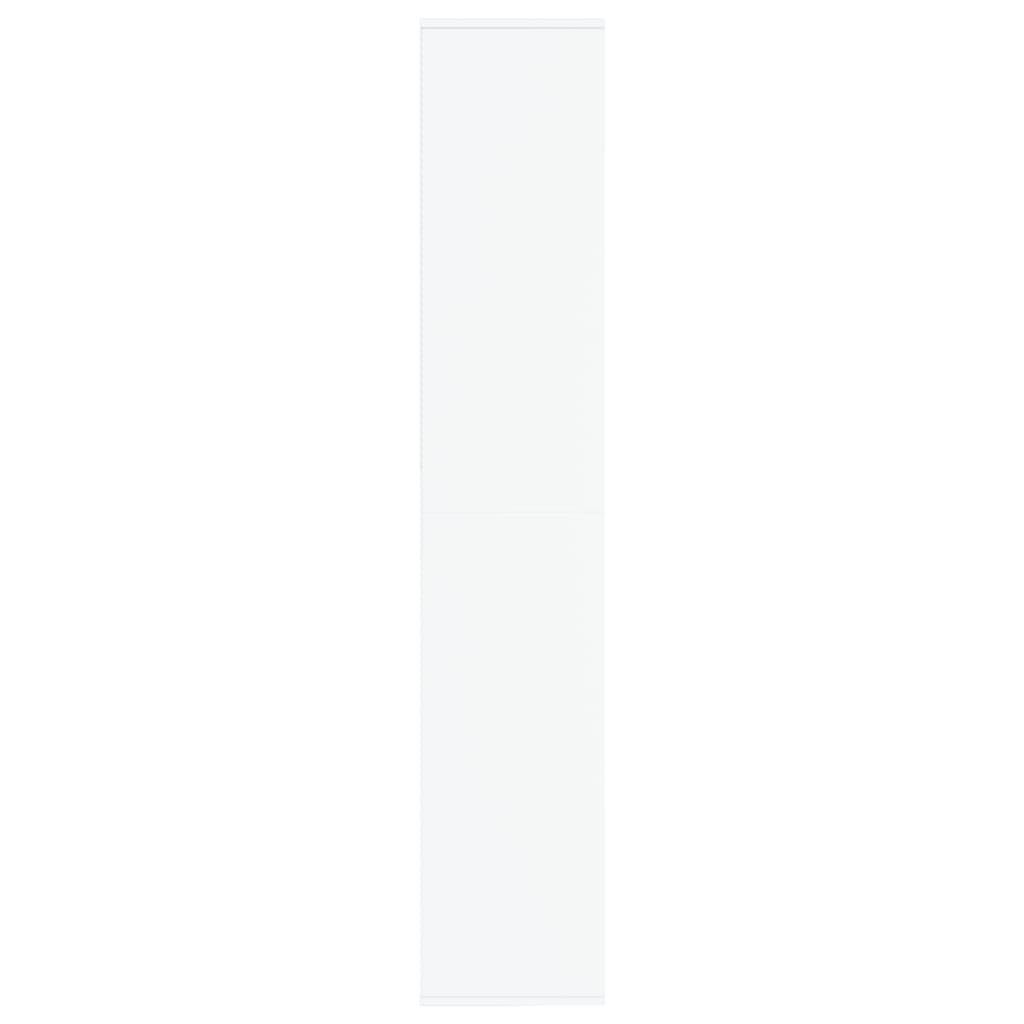 Apavu skapis, balts, 54x34x183 cm, MDF